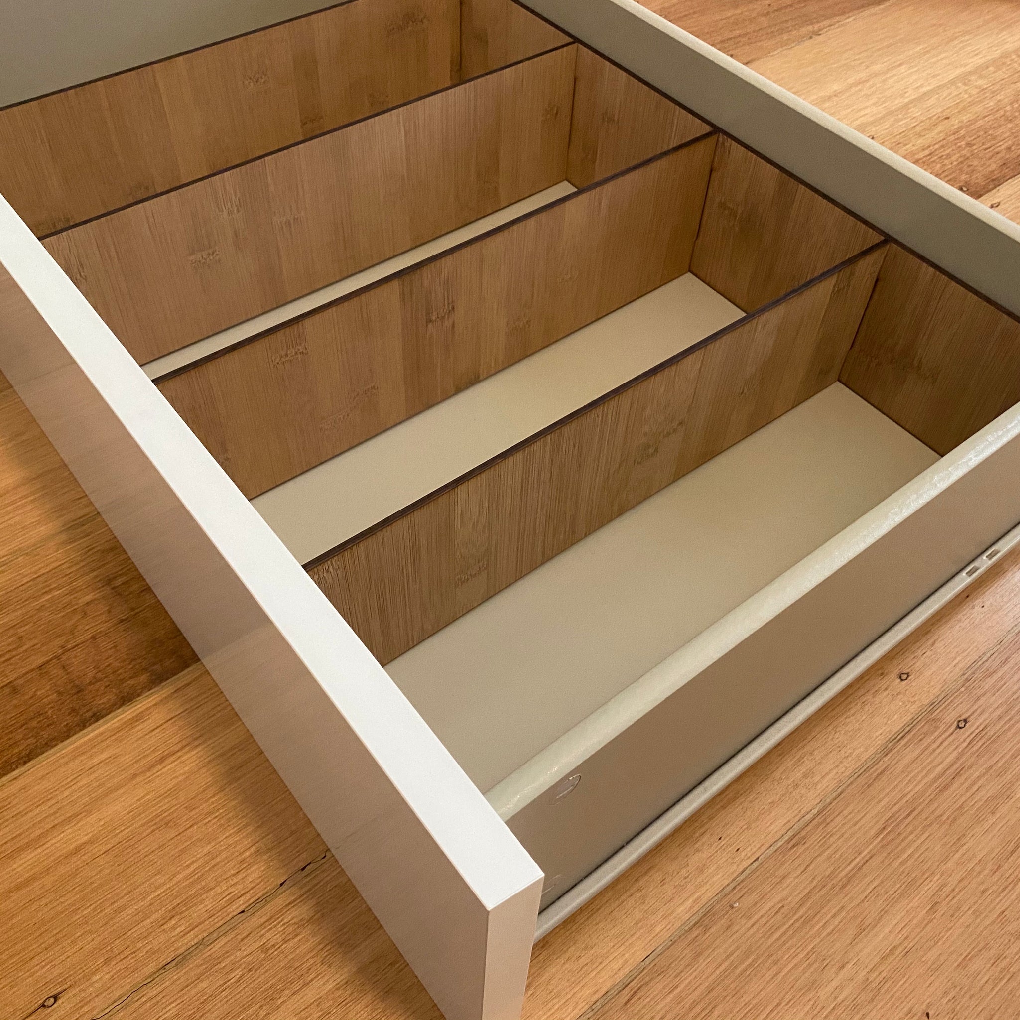 Drawerganizer UTILITY - Bamboo Drawer Dividers Made to Measure – tidy.af