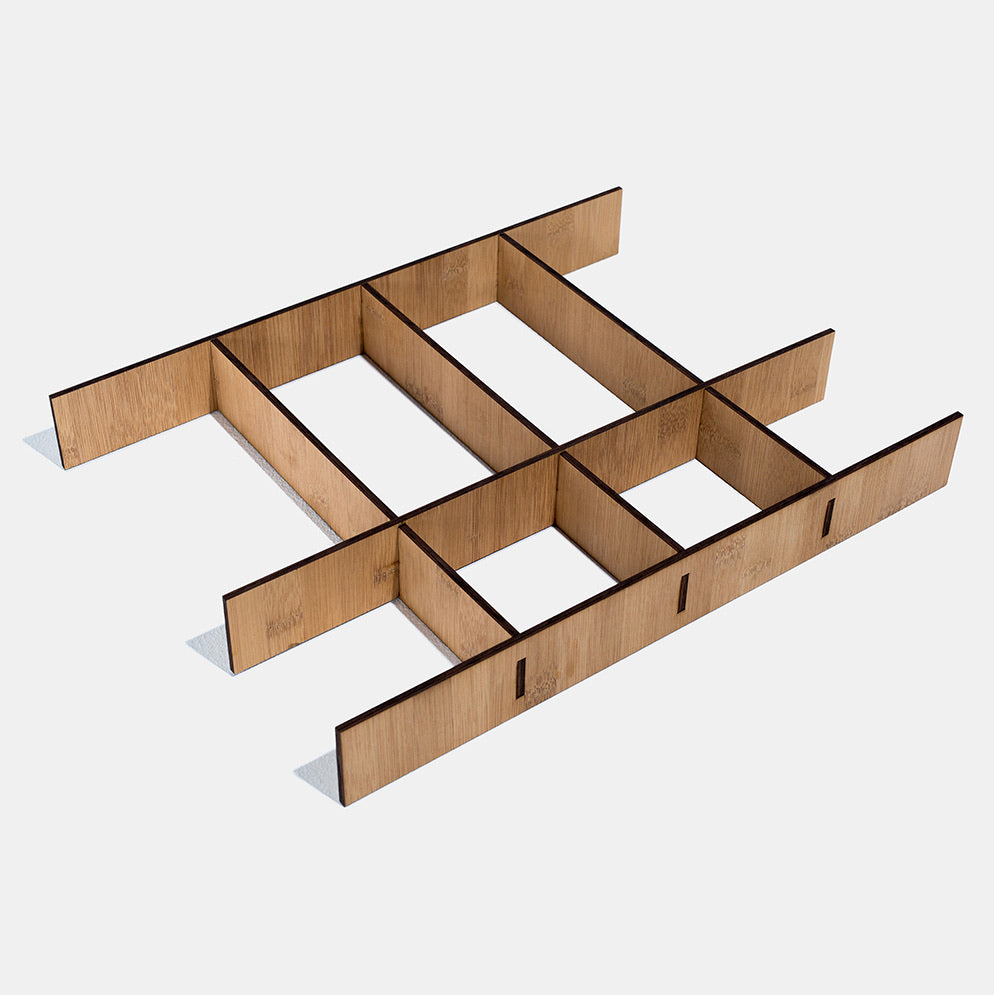drawer organizer divider insert organizer bamboo- tidy.af